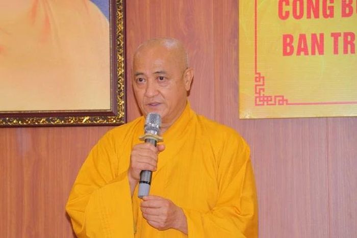Hòa thượng Thích Huệ Thông ban đạo từ
