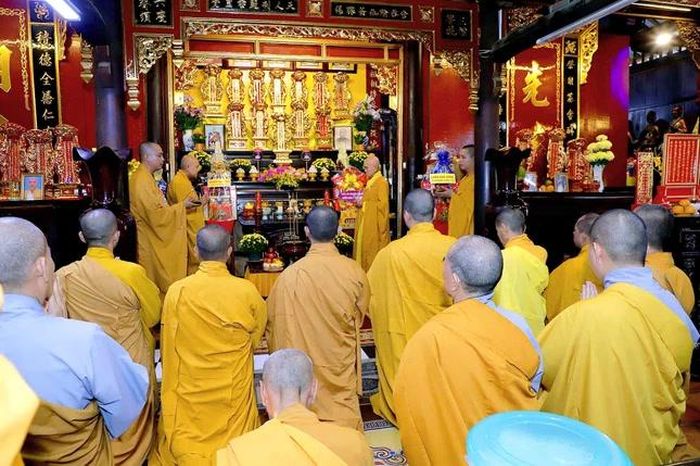 Khóa lễ cung tiến Giác linh Hòa thượng Thích Thiện Hương