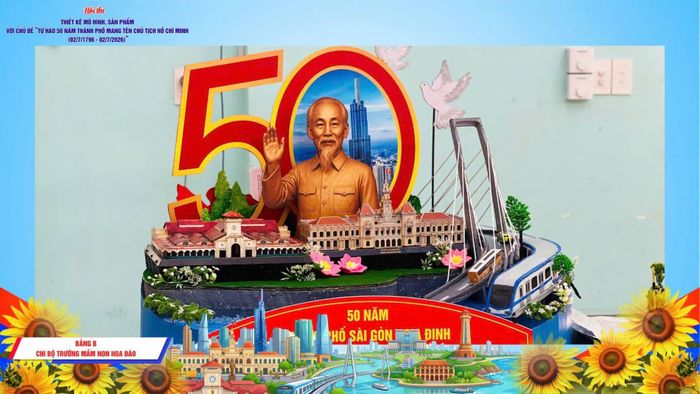 Một trong những tác phẩm được giải tham gia Hội thi.