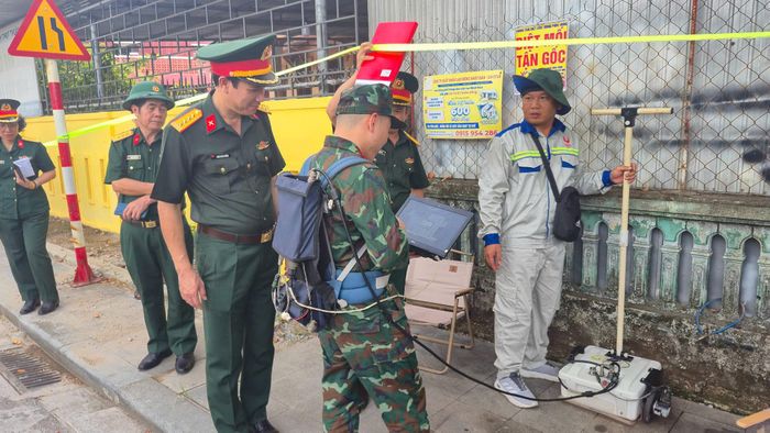 Tất cả các địa điểm khả nghi có hài cốt liệt sĩ đã được lực lượng chức năng dò, quét tìm cẩn thận