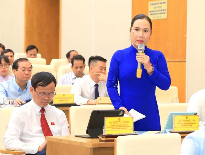 Giám đốc Sở Tài chính tham gia trả lời chất vấn