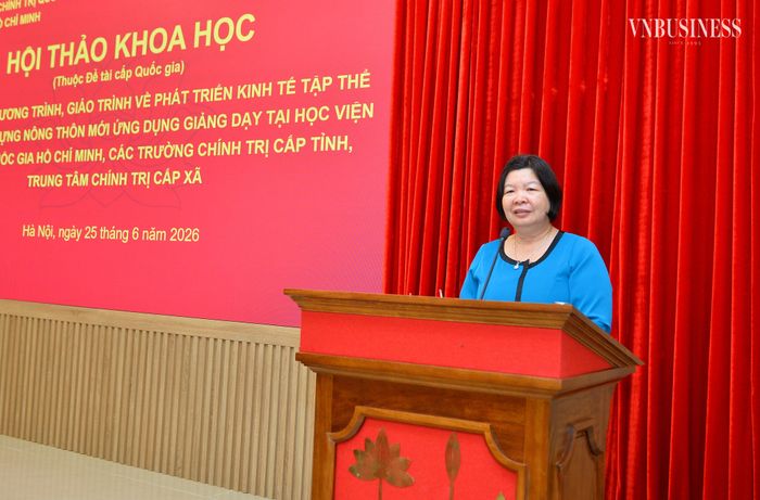 Chủ tịch Liên minh Hợp tác xã Việt Nam Cao Xuân Thu Vân
