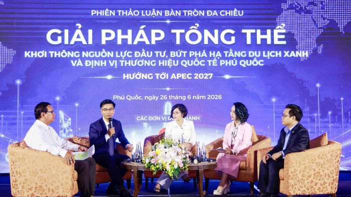  Các đại biểu thảo luận tại hội thảo. Nguồn: Cổng TTĐT tỉnh An Giang. 