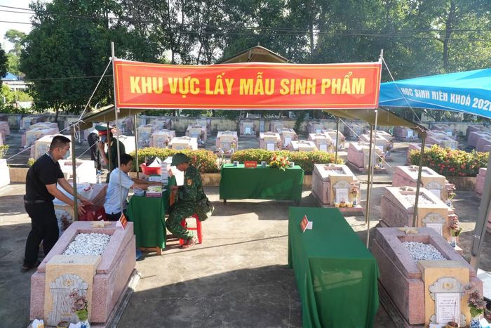 Trong đợt này, TP Huế sẽ tổ chức lấy mẫu ADN của hơn 7.000 phần mộ liệt sĩ chưa xác định thông tin.