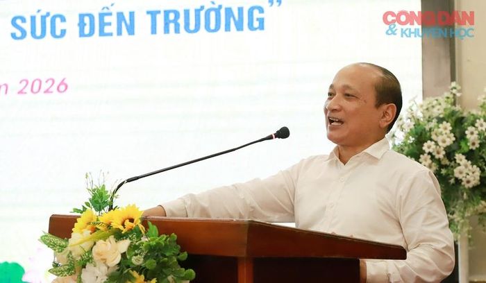 Ông Nguyễn Thanh Hiền - Chủ tịch Hội Khuyến học tỉnh Nghệ An. Ảnh: Quốc Huy