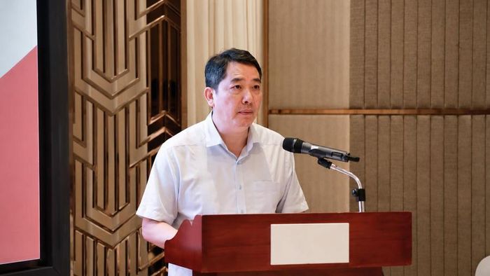 Thứ trưởng Bộ Tài chính Cao Anh Tuấn phát biểu khai mạc Hội thảo