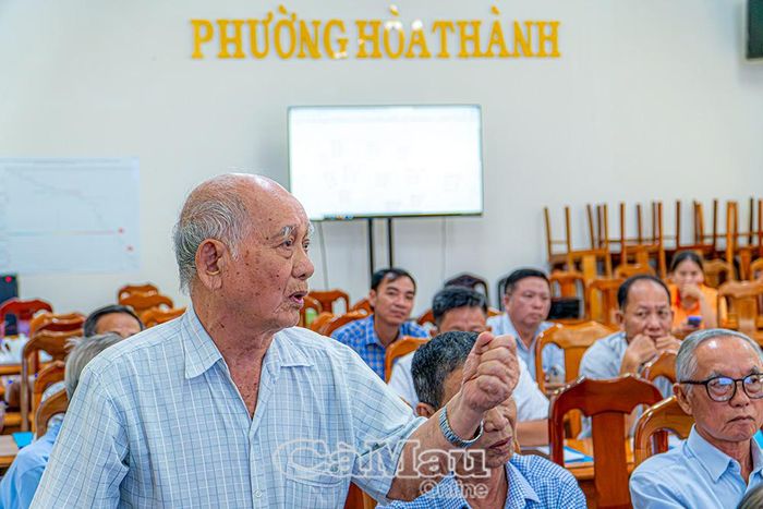 Nhiều ý kiến tâm huyết, trách nhiệm của cán bộ hưu trí đã được ghi nhận trong quá trình xây dựng Đề án sắp xếp các khóm trên địa bàn phường.