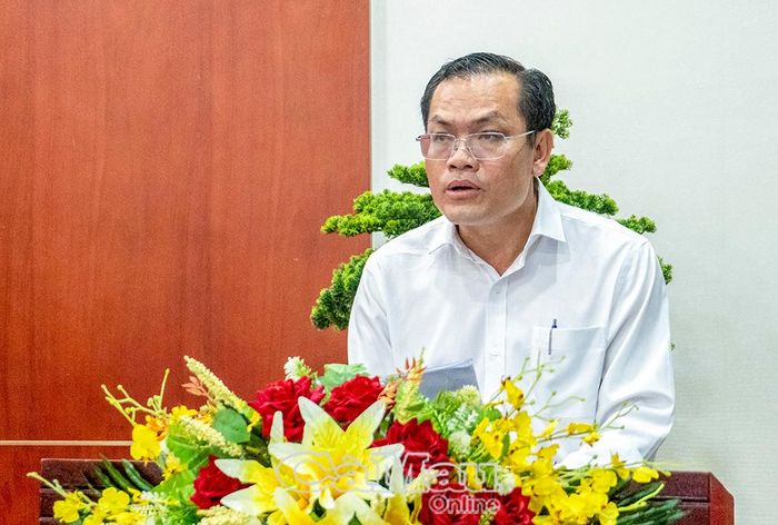 Phó Chủ tịch UBND tỉnh, Phó Trưởng Ban Tổ chức cuộc thi Ngô Vũ Thăng đánh giá cao tâm huyết, trí tuệ và tình cảm mà các tác giả gửi gắm trong từng tác phẩm dự thi.