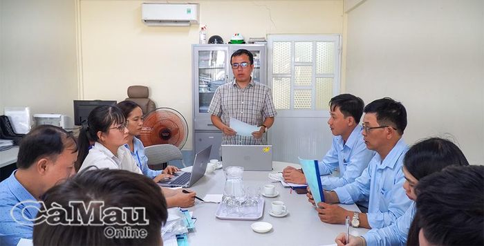  Đài KTTV khu vực Nam Bộ và Đài KTTV tỉnh Cà Mau trao đổi về công tác phòng, chống thiên tai trước mùa mưa bão năm 2026.