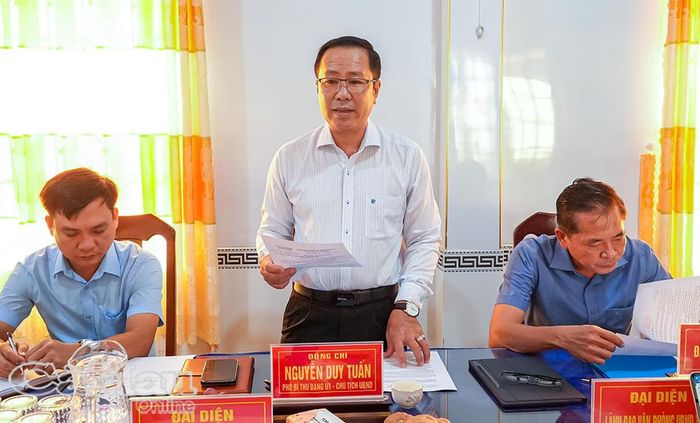Chủ tịch UBND xã Phong Hiệp Nguyễn Duy Tuấn