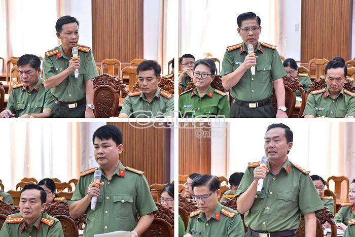  Đại biểu phát biểu tham luận tại hội nghị.