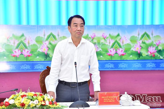 Đồng chí Lữ Quang Ngời, Phó Bí thư Tỉnh ủy, Chủ tịch UBND tỉnh, ghi nhận, biểu dương những kết quả Đảng bộ Công an tỉnh đạt được trong 6 tháng đầu năm 2026, góp phần giữ vững ổn định chính trị, bảo đảm trật tự an toàn xã hội và phục vụ hiệu quả nhiệm vụ phát triển kinh tế - xã hội của tỉnh.