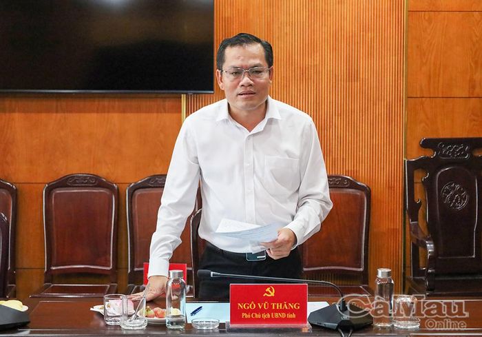 Phó Chủ tịch UBND tỉnh Ngô Vũ Thăng đề xuất nhiều giải pháp đổi mới công tác kiểm tra, giám sát theo hướng tinh gọn, hiệu quả, giảm áp lực cho cơ sở.