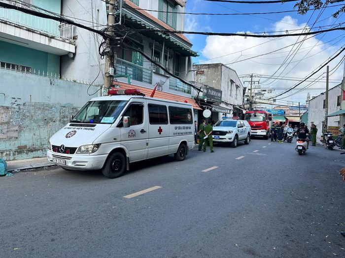 Vụ cháy khiến nữ chủ quán tử vong trong phòng ngủ.