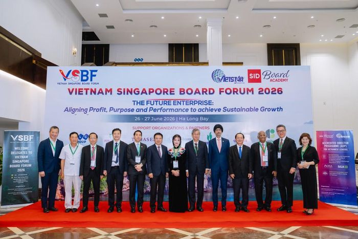 VSBF 2026 quy tụ lãnh đạo, doanh nghiệp và chuyên gia quốc tế.