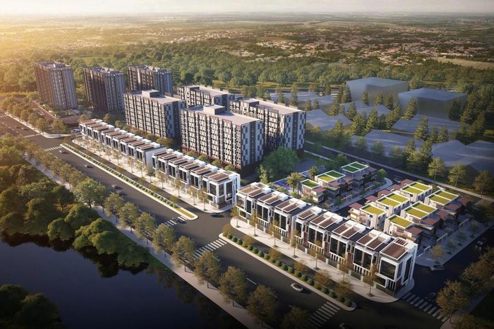 Phối cảnh tổng thể của Dự án