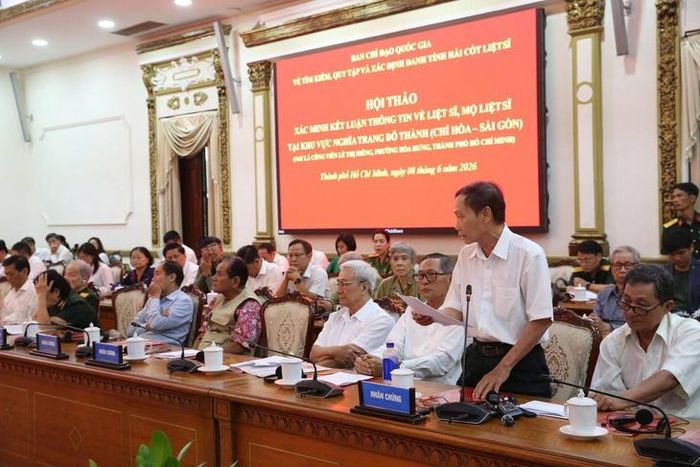 Nhân chứng Võ Huy Thịnh chia sẻ về nghi vấn mộ tập thể tại công viên Lê Thị Riêng. Ảnh: L.T.