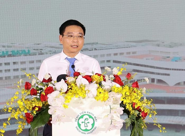 Phó Thủ tướng Chính phủ Nguyễn Văn Thắng phát biểu.