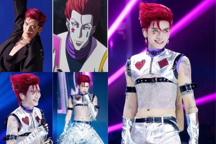 BB Trần từng chia sẻ trên trang cá nhân "Hisoka phiên bản ít cơ bắp".