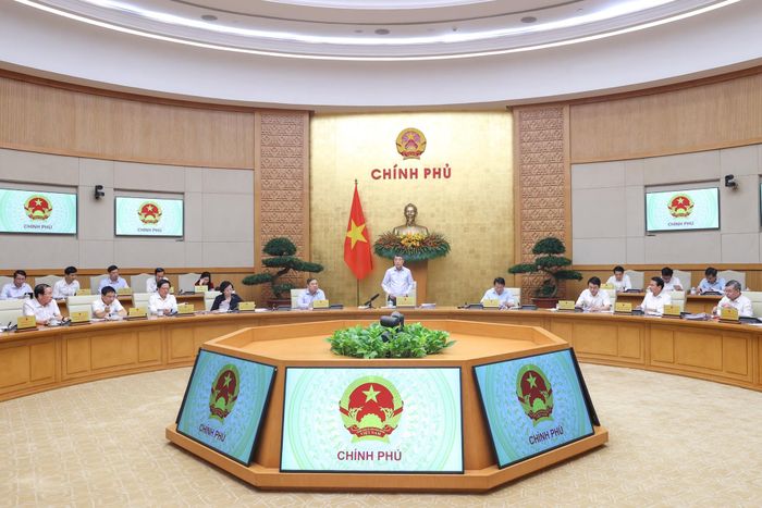  Thủ tướng Lê Minh Hưng chủ trì Phiên họp Chính phủ chuyên đề xây dựng pháp luật tháng 6-2026. Ảnh: NHẬT BẮC 