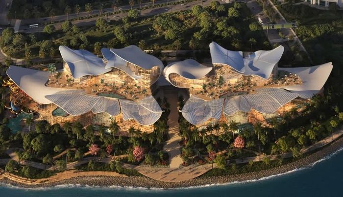  Khi hoàn thành vào năm 2030, khu phức hợp chăm sóc sức khỏe Therme Singapore dự kiến thu hút 1 triệu khách du lịch và 1 triệu cư dân Singapore mỗi năm. Ảnh: South China Morning Post. 