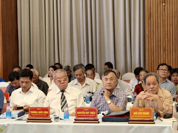 Các nhà khoa học tham gia Hội thảo