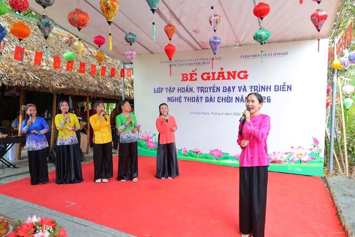 Nghệ thuật Bài Chòi được kỳ vọng trở thành sản phẩm văn hóa đặc sắc phục vụ du khách khi đến biển Mỹ Khê và rừng dừa nước Tịnh Khê
