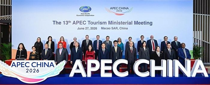 Bộ trưởng Bộ VHTTDL Việt Nam Lâm Thị Phương Thanh và các Bộ trưởng, Trưởng đoàn tại Hội nghị