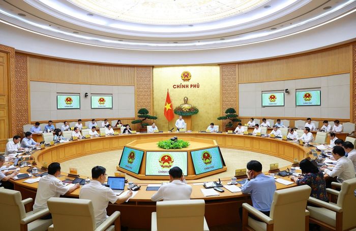 Phiên họp Chính phủ chuyên đề về xây dựng pháp luật tháng 6 năm 2026