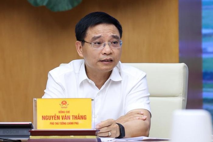 Phó Thủ tướng Chính phủ Nguyễn Văn Thắng phát biểu tại Hội nghị - Ảnh: VGP/Nhật Bắc