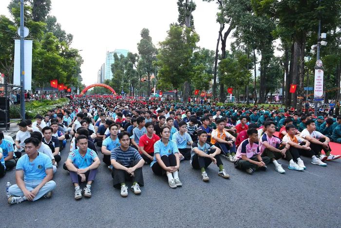 Hoạt động ý nghĩa được tổ chức tại khu vực trung tâm Thành phố Hồ Chí Minh.