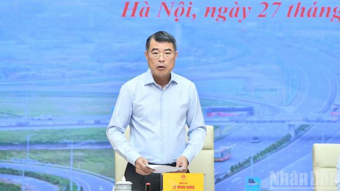  Thủ tướng Chính phủ Lê Minh Hưng phát biểu ý kiến chỉ đạo tại hội nghị. 