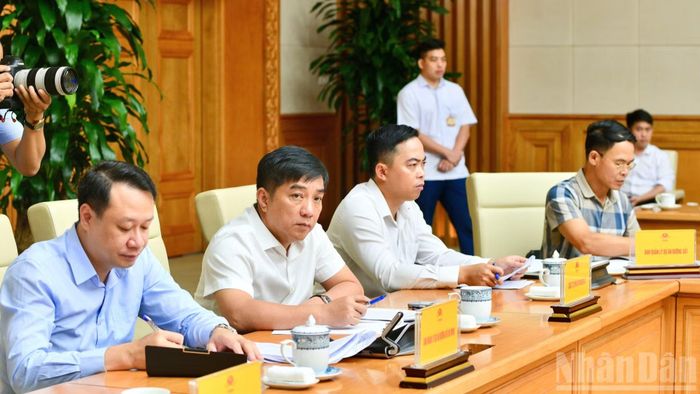 Đại diện lãnh đạo một số tập đoàn, doanh nghiệp ngành giao thông tham dự hội nghị.