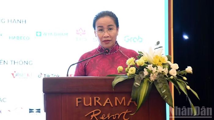 Phó Chủ tịch Ủy ban nhân dân thành phố Đà Nẵng Nguyễn Thị Anh Thi.
