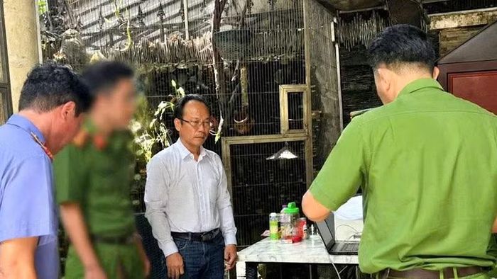 Đối tượng Đoàn Lê Ngọc Phi Lân bị bắt giữ.