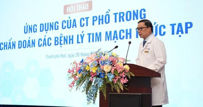Bệnh viện Đa khoa quốc tế Huế tổ chức hội thảo ứng dụng của CT phổ trong chẩn đoán các bệnh lý tim mạch phức tạp.