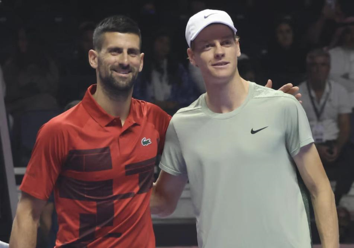  Djokovic chung nhánh đấu bán kết với Sinner ở Wimbledon 2026. Ảnh: Getty