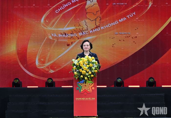  Phó thủ tướng Phạm Thị Thanh Trà phát động hưởng ứng Tháng hành động phòng, chống ma túy năm 2026. 