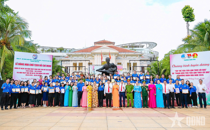  Phường Xuân Hòa tuyên dương các điển hình tiên tiến làm theo lời Bác năm 2026.