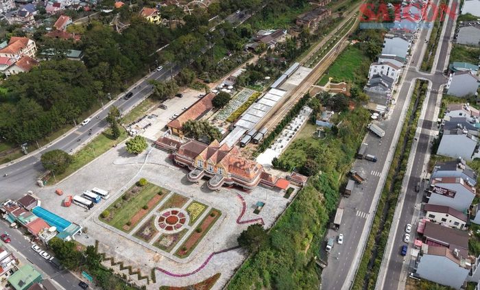  Toàn cảnh ga Đà Lạt. Ảnh: ĐOÀN KIÊN 