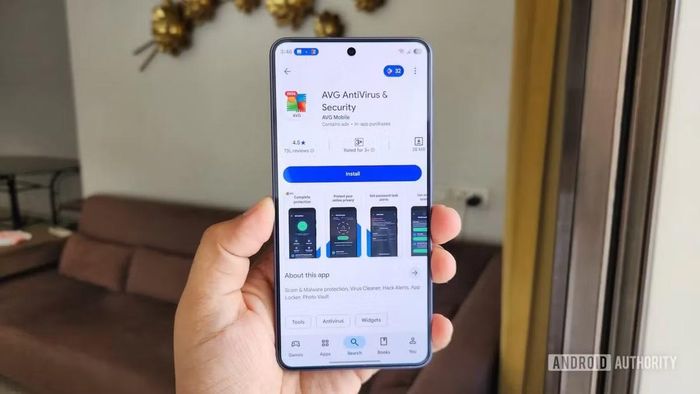 Một cái tên khác là AVG AntiVirus &amp; Security khi nhiều tính năng mà ứng dụng quảng bá như quét mã độc, bảo vệ khi duyệt web hay kiểm tra ứng dụng thực chất đã được Android tích hợp thông qua Google Play Protect và các lớp bảo mật mặc định, khiến việc cài thêm phần mềm diệt virus trở nên dư thừa trong phần lớn trường hợp.