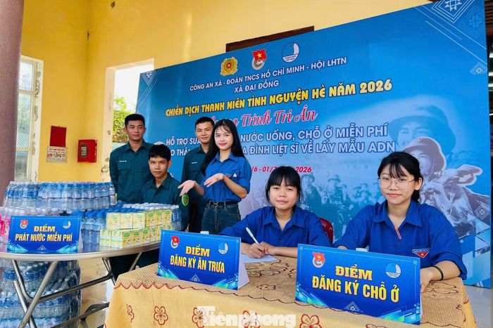Với tinh thần trách nhiệm, nhiệt huyết và xung kích của tuổi trẻ, các đoàn viên thanh niên đã góp phần để quá trình thu nhận mẫu ADN diễn ra khoa học, nhanh chóng, an toàn và hiệu quả. Hình ảnh những màu áo xanh tận tụy hỗ trợ người dân, cùng những suất cơm nghĩa tình được trao tận tay thân nhân liệt sĩ đã để lại nhiều ấn tượng đẹp, lan tỏa tinh thần nhân ái và trách nhiệm cộng đồng.
