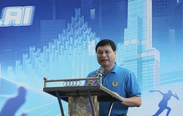Ông Nguyễn Thanh Tùng, Phó Chủ tịch Thường trực Công đoàn Xây dựng Việt Nam