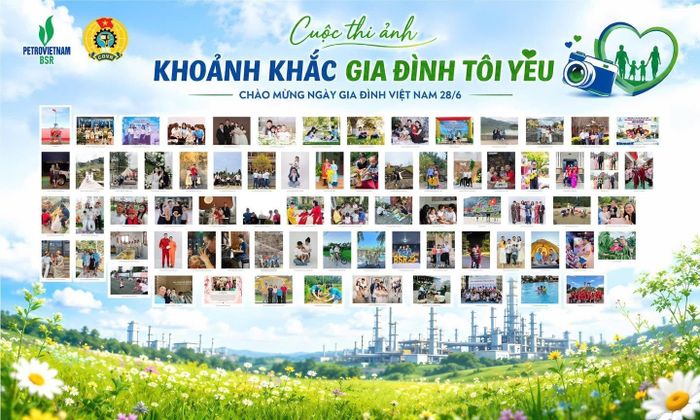 Hướng đến chào mừng Ngày Gia đình Việt Nam, Công đoàn BSR tổ chức cuộc thi ảnh “Khoảnh khắc Gia đình tôi yêu”.