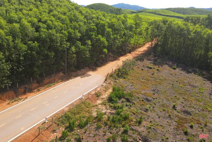 Đoạn tuyến được đầu tư có chiều dài khoảng 21,5 km với điểm đầu tại Km17+530 giao với quốc lộ 8C ở xã Thạch Xuân, điểm cuối tại Km39+030 đường tỉnh 553, thuộc địa phận xã Hương Đô.