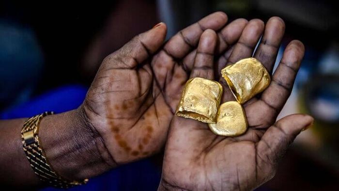 Vàng Tanzania. Ảnh minh họa: fricagoldsuppliers.com
