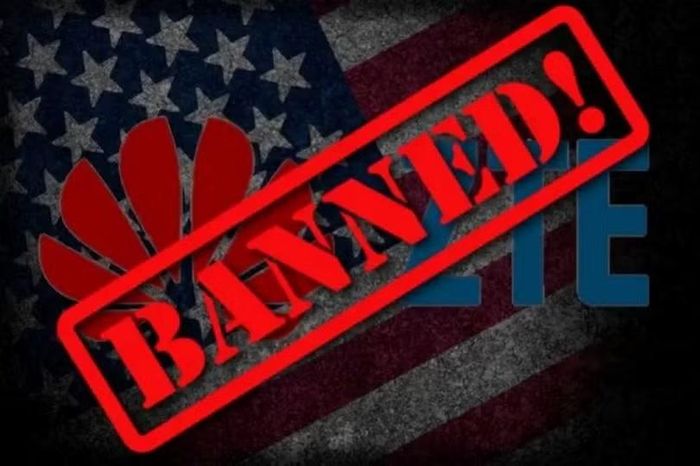 Huawei và ZTE là hai doanh nghiệp Trung Quốc bị Mỹ cấm cửa từ lâu. Ảnh: Sohu.