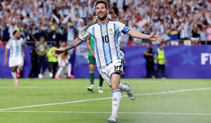 Messi sẽ dự bị trước Jordan. Ảnh: FIFA