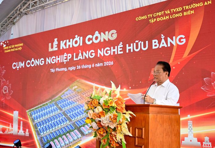 TS. Nguyễn Đức Thuận, Chủ tịch công ty CPĐT &amp; TVXD Trường An thuộc Tập đoàn Long Biên. Ảnh: Hoàng Anh