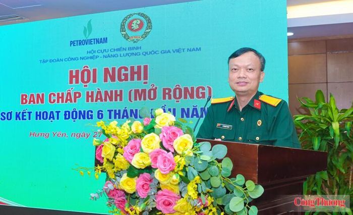 Đồng chí Lê Quang Toán - Phó Chủ tịch Thường trực Hội Cựu chiến binh Petrovietnam - Ảnh: Minh Đức